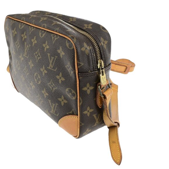 LOUIS VUITTON Trocadero 27 Shoulder Bag Monogram Leather Brown - Picture 4 of 15